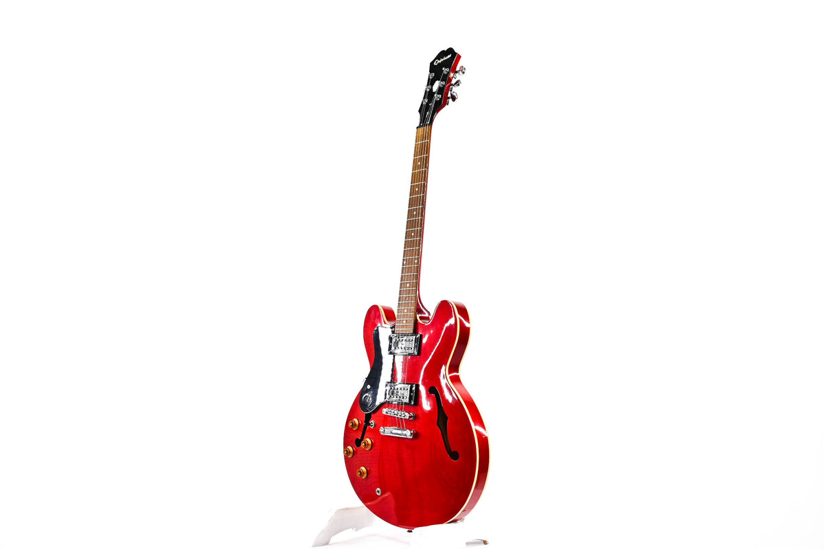 Epiphone DOT Cherry Linkshandig Occasion