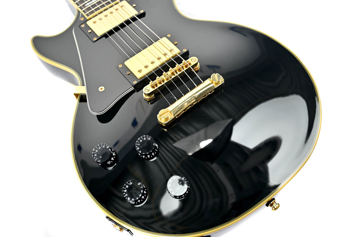 Epiphone Les Paul Custom Pro black Linkshandig Occasion