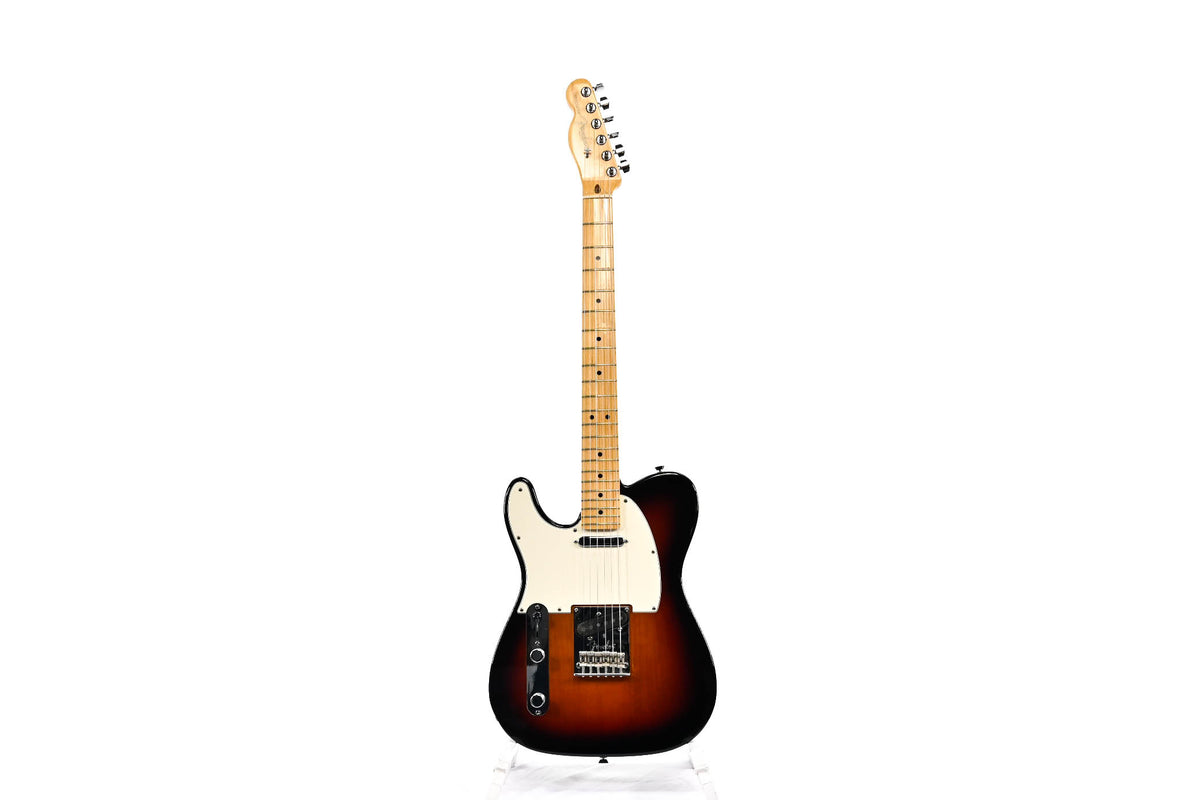 Fender American Standard Telecaster Linkshandig MN 3-Color Sunburst Occasion