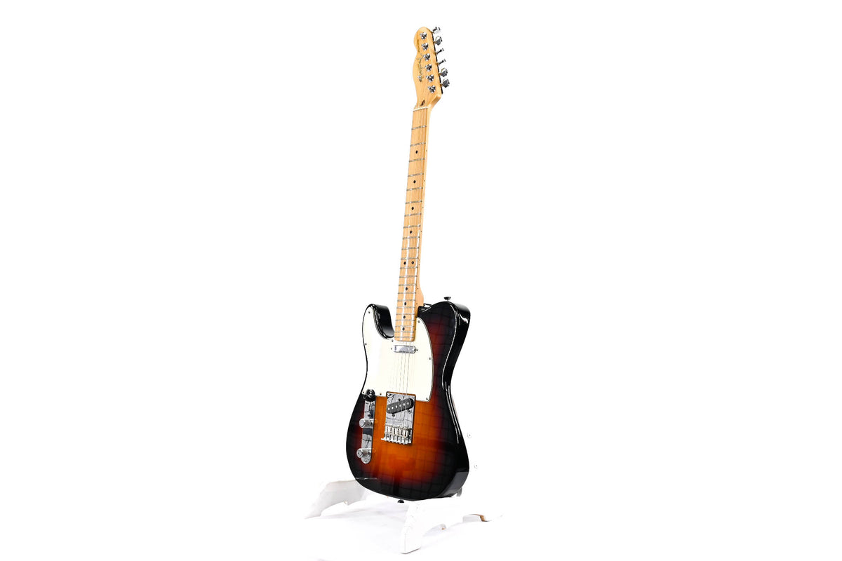 Fender American Standard Telecaster Linkshandig MN 3-Color Sunburst Occasion