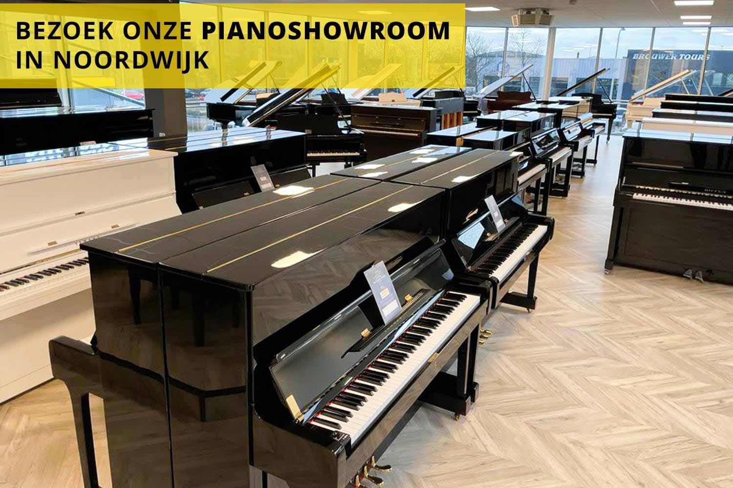Yamaha U3 Zwart Hoogglans Piano