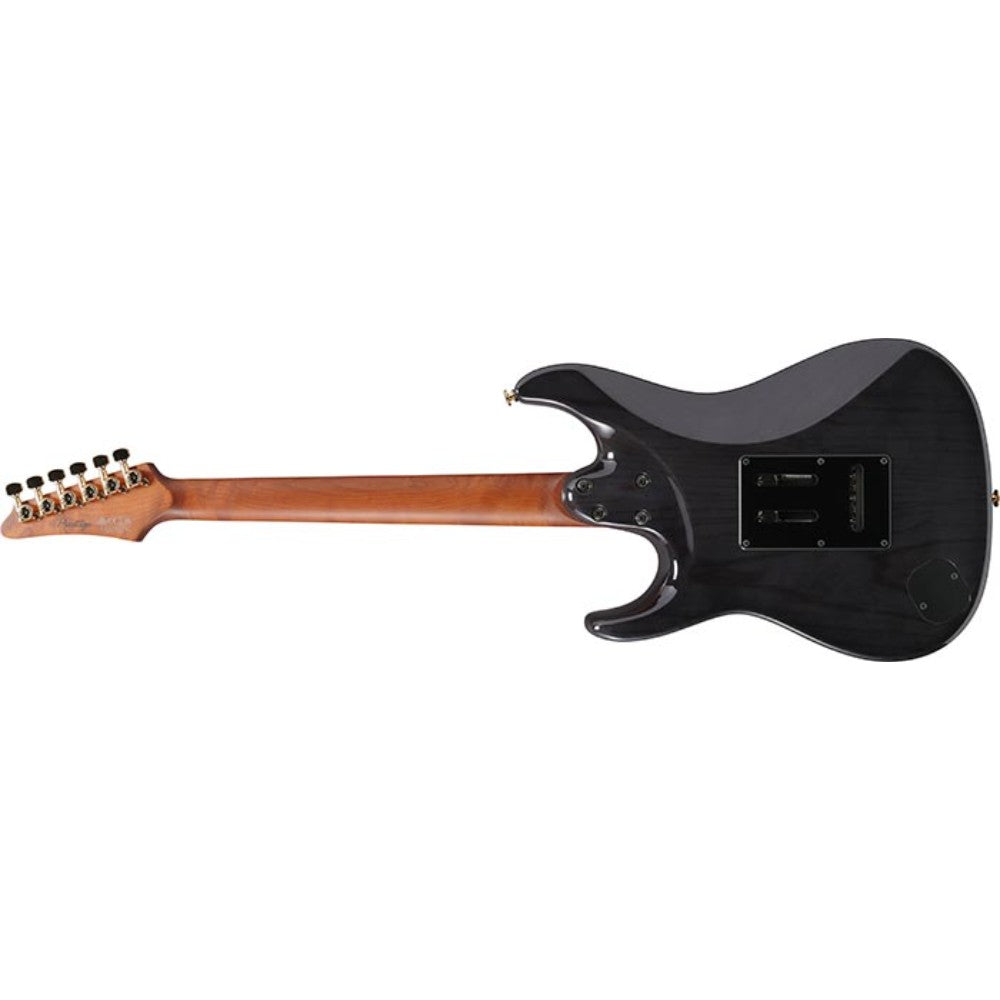 Ibanez AZ2204AG-TGB achterkant hals