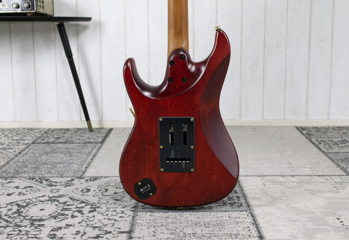 Ibanez SLM10-TRM Transparent Red Matte Elektrische gitaar (5452599066788)