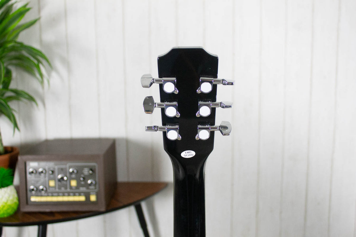 J.N Guitars BES-ACE BK - Semi-Akoestische gitaar Black (5374166368420)