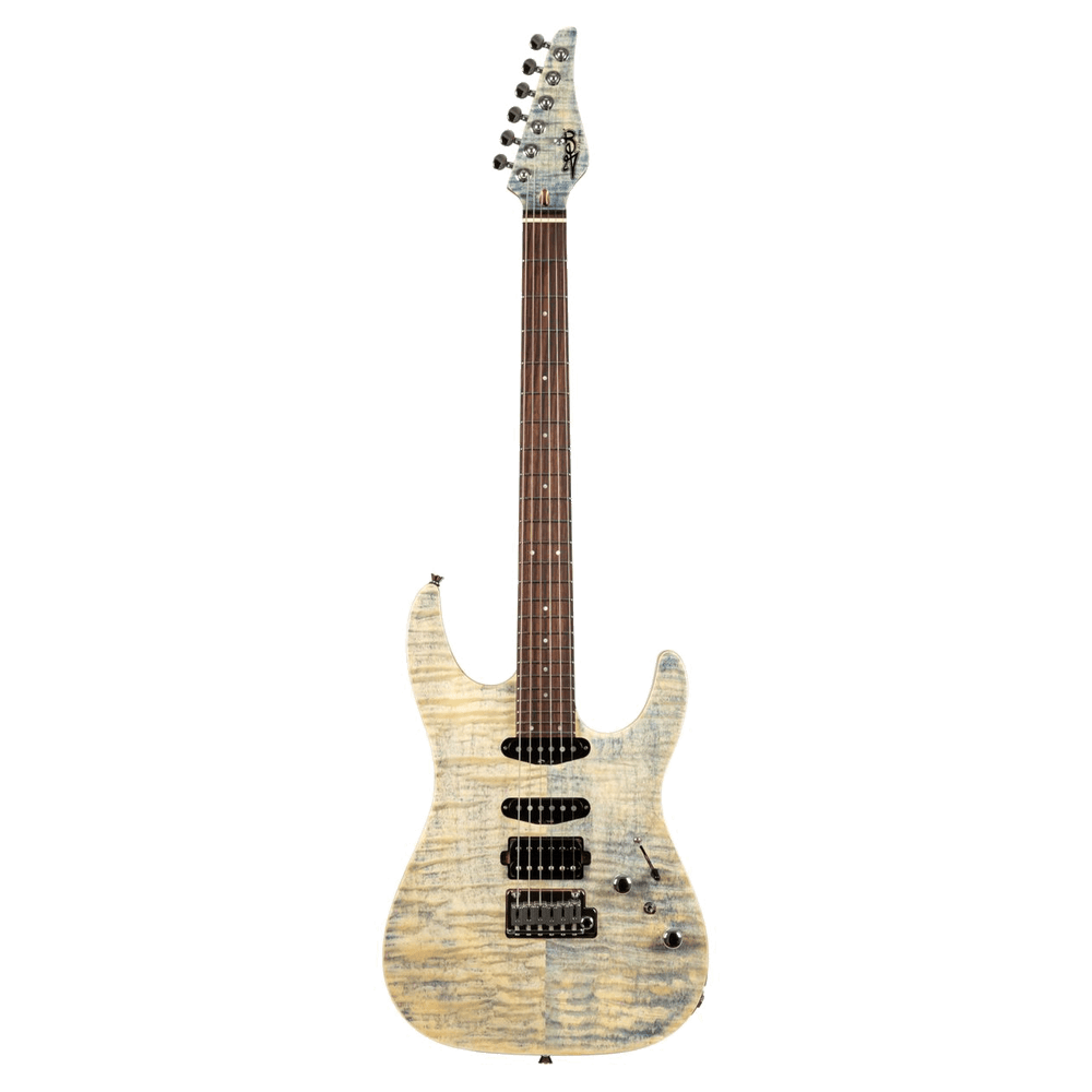 JET Guitars JS-45 Indigo Grey