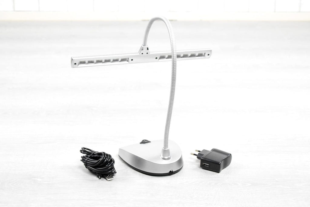 K&M LED Pianolamp KM122297 Zilver (5434020167844)