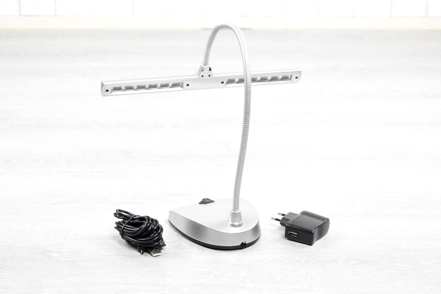 K&M LED Pianolamp KM122297 Zilver (5434020167844)