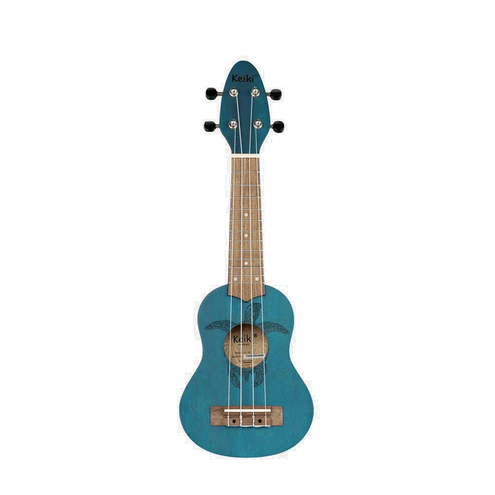 Ortega Keiki ukelele Blauw (Ocean Blue)