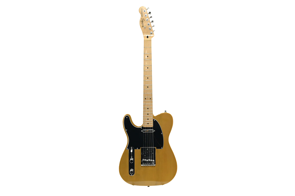 Squier Affinity Telecaster LH MN, Butterscotch Blonde, Linkshandig