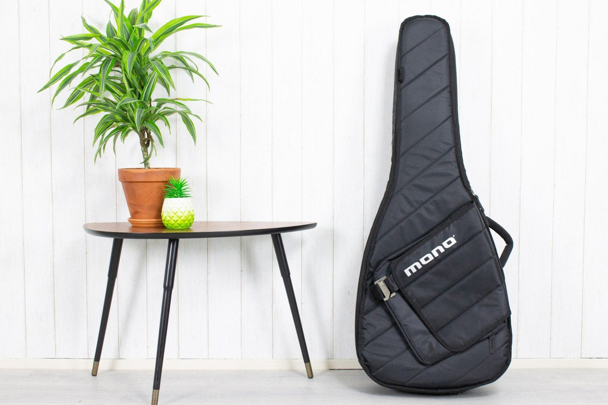 Mono M80 Guitar Sleeve Jet Black Gigbag voor Akoestische Gitaar (5321903898788)