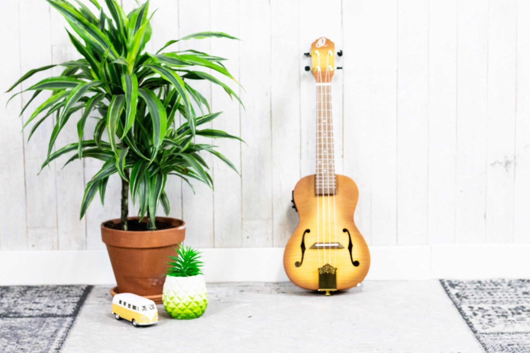 Ortega RUSL-HSB Ukulele Saloon Series Semi Akoestisch (5375849070756)