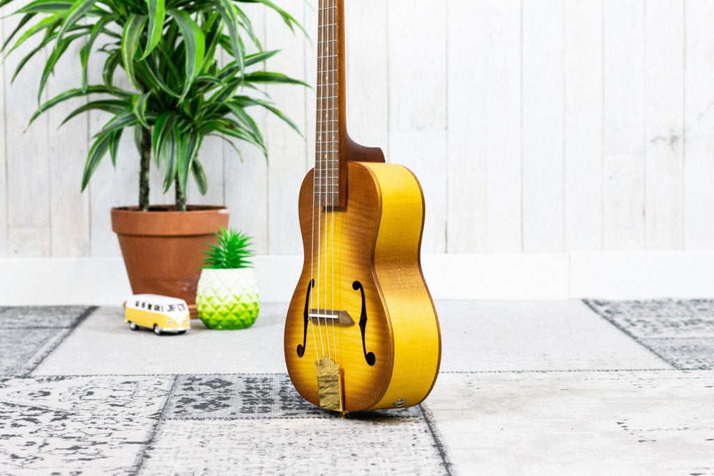 Ortega RUSL-HSB Ukulele Saloon Series Semi Akoestisch (5375849070756)