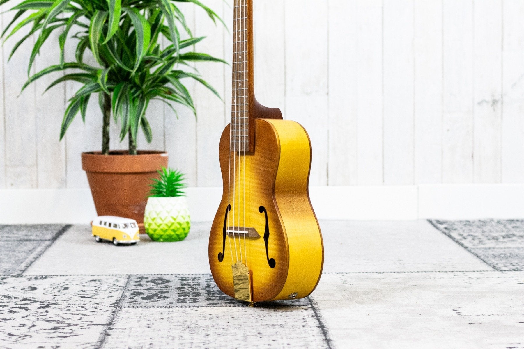 Ortega RUSL-HSB Ukulele Saloon Series Semi Akoestisch (5375849070756)