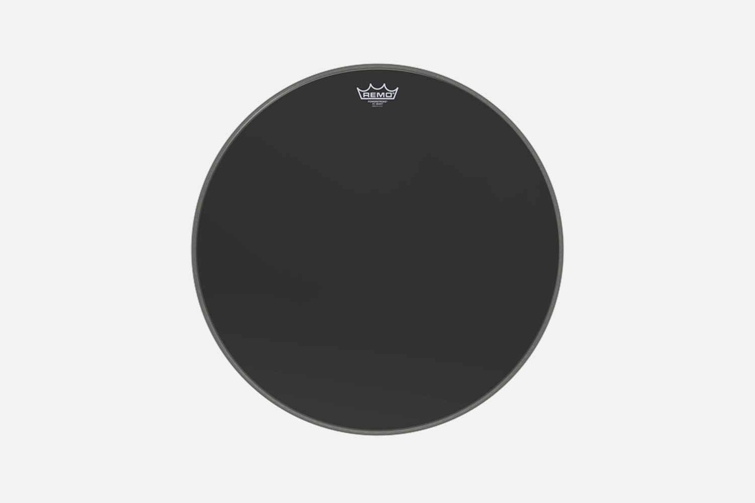 Remo Powerstroke P3 Ebony voor Bassdrum (5463490298020)