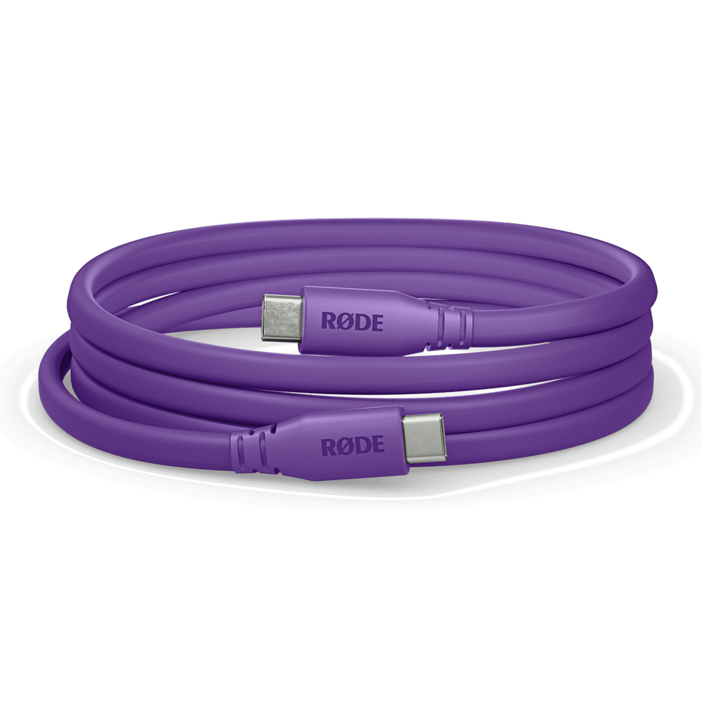 Rode SC17 - USB-C to USB-C kabel 1,5m Paars