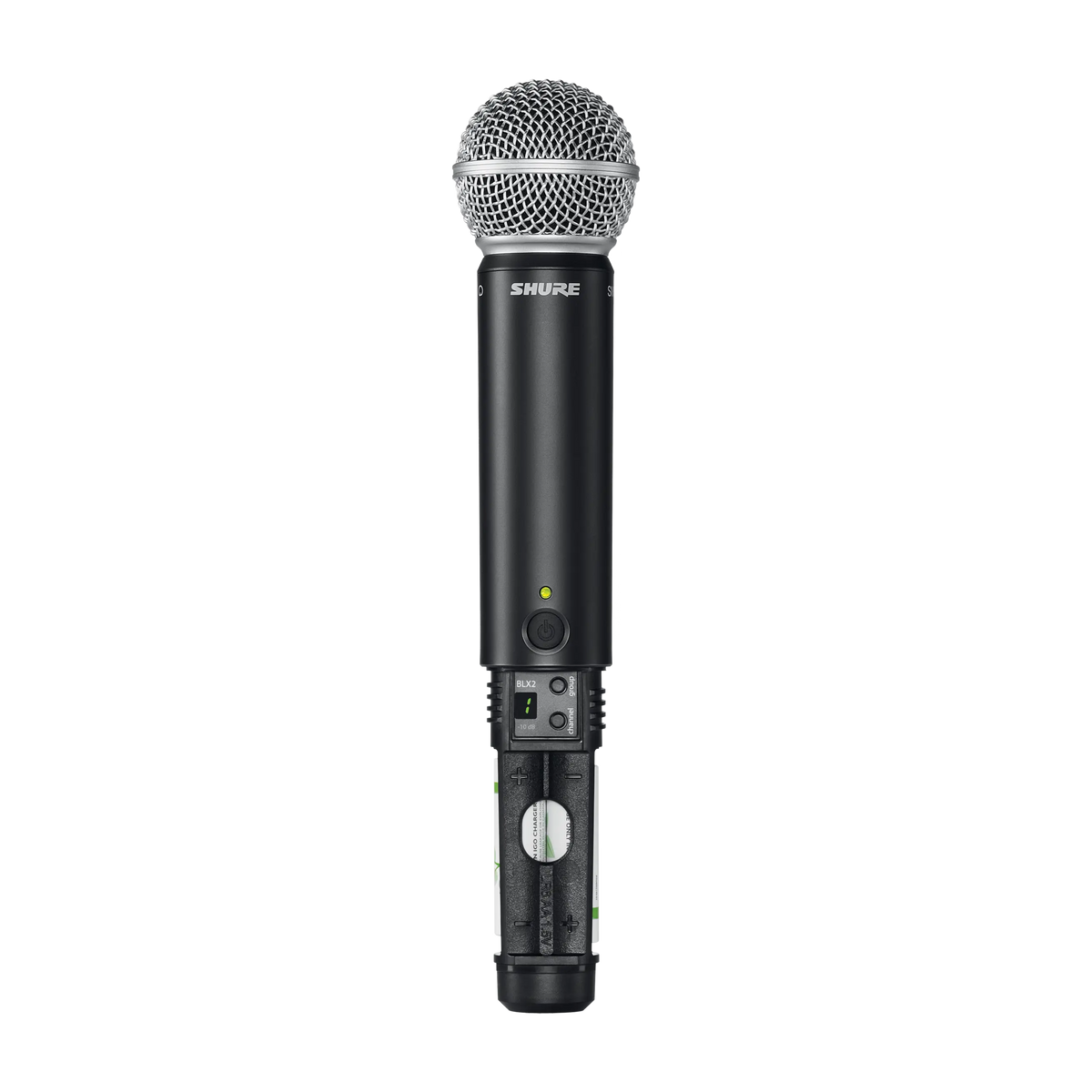 Shure BLX24RE/SM58 draadloze handheld microfoon