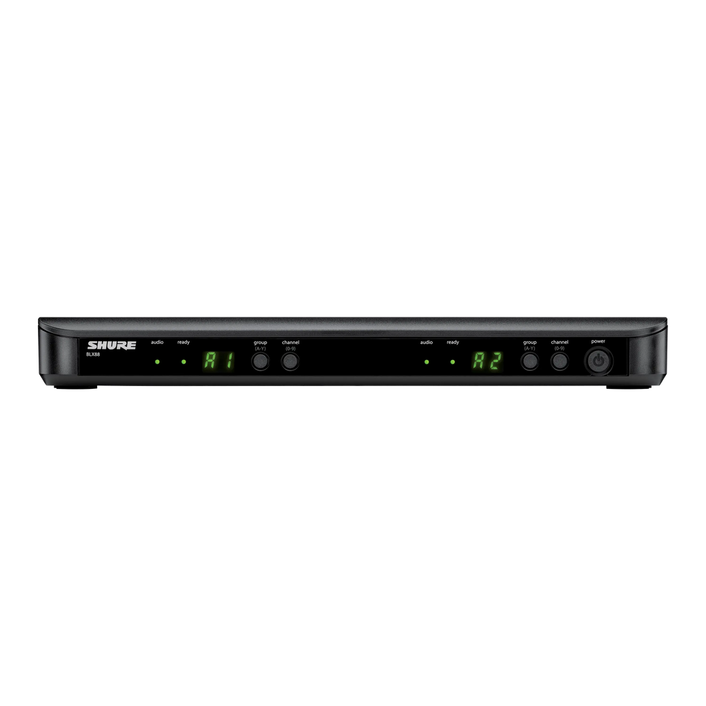 Shure BLX288E/PG58 dubbel draadloos zangsysteem