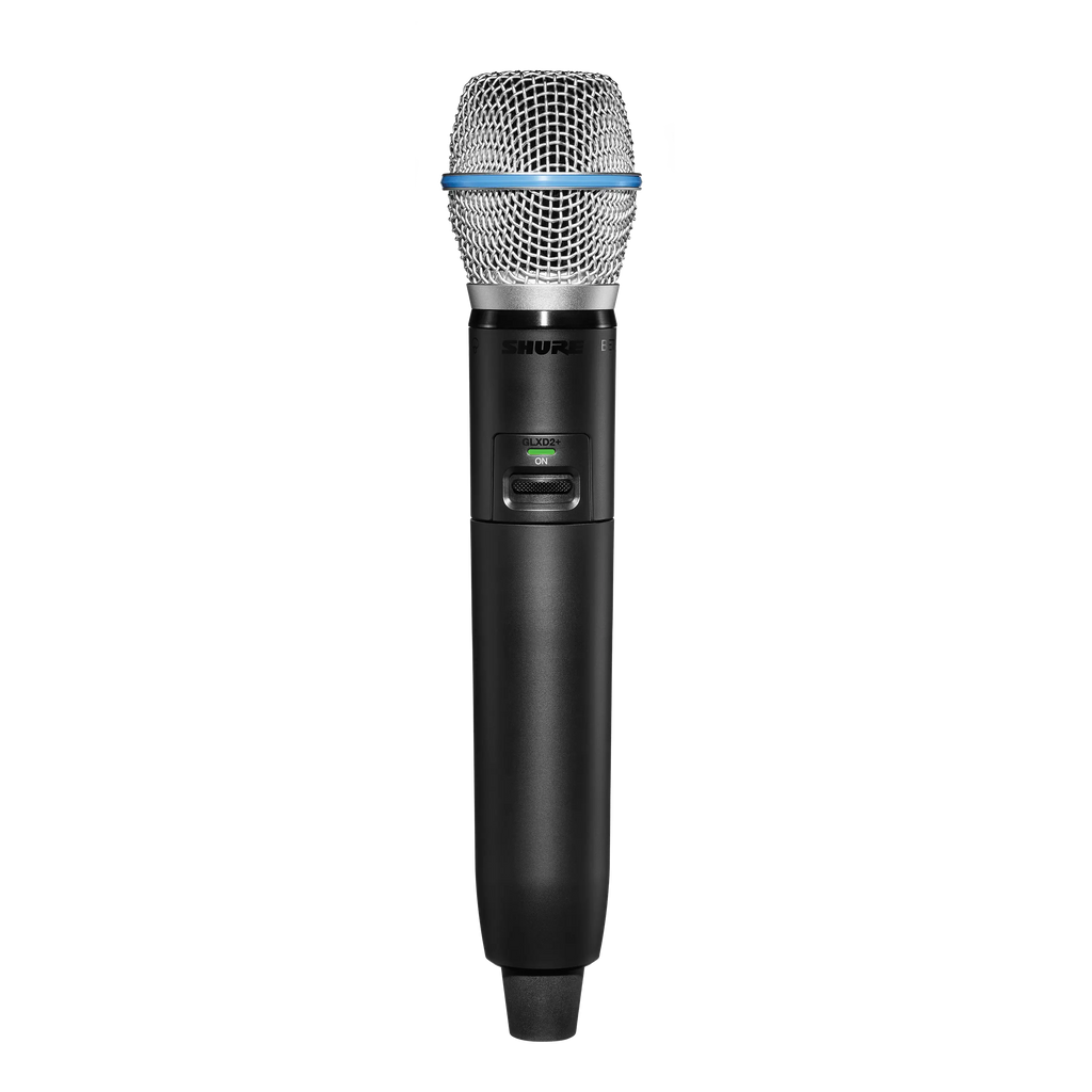 Shure GLXD24+/Beta 87A draadloze handheld microfoon