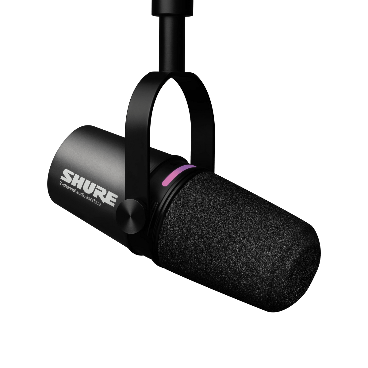 Shure MV7i USB-microfoon met interface