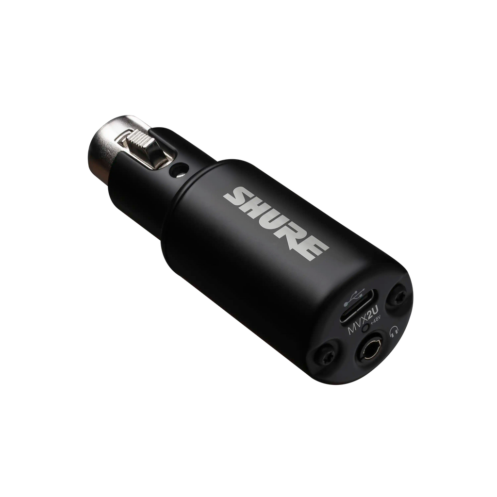 Shure MVX2U Gen 2 XLR naar USB-C interface