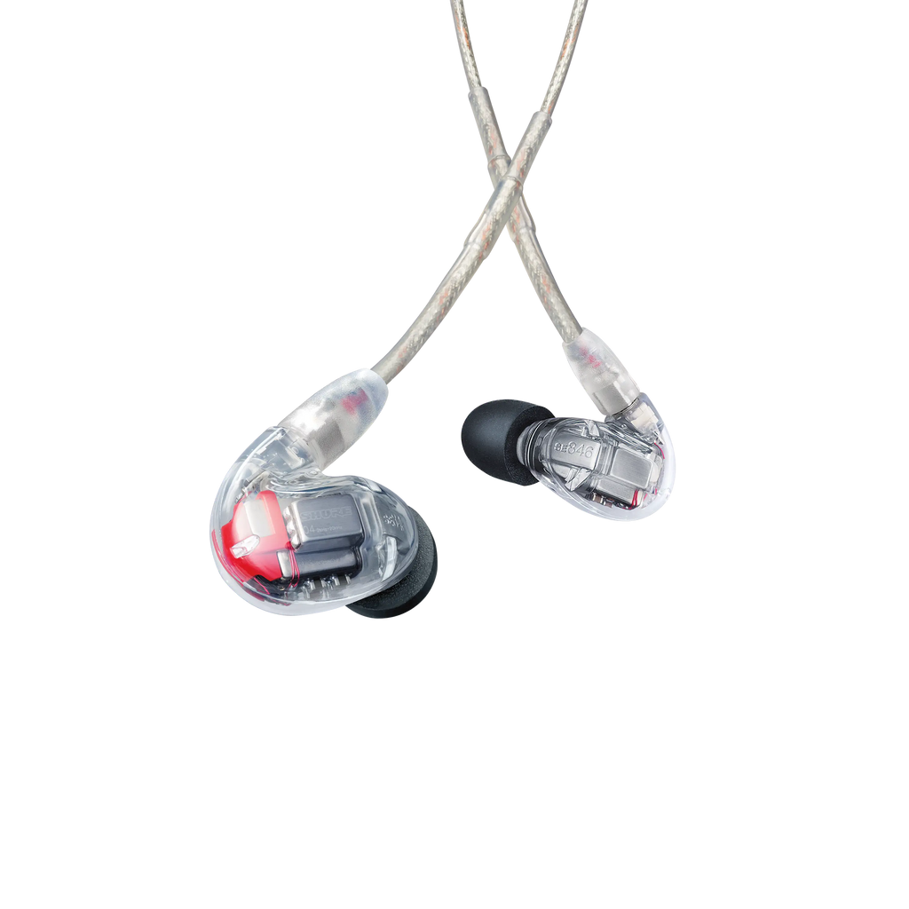 Shure SE846 Gen 2 in-ear monitor Clear