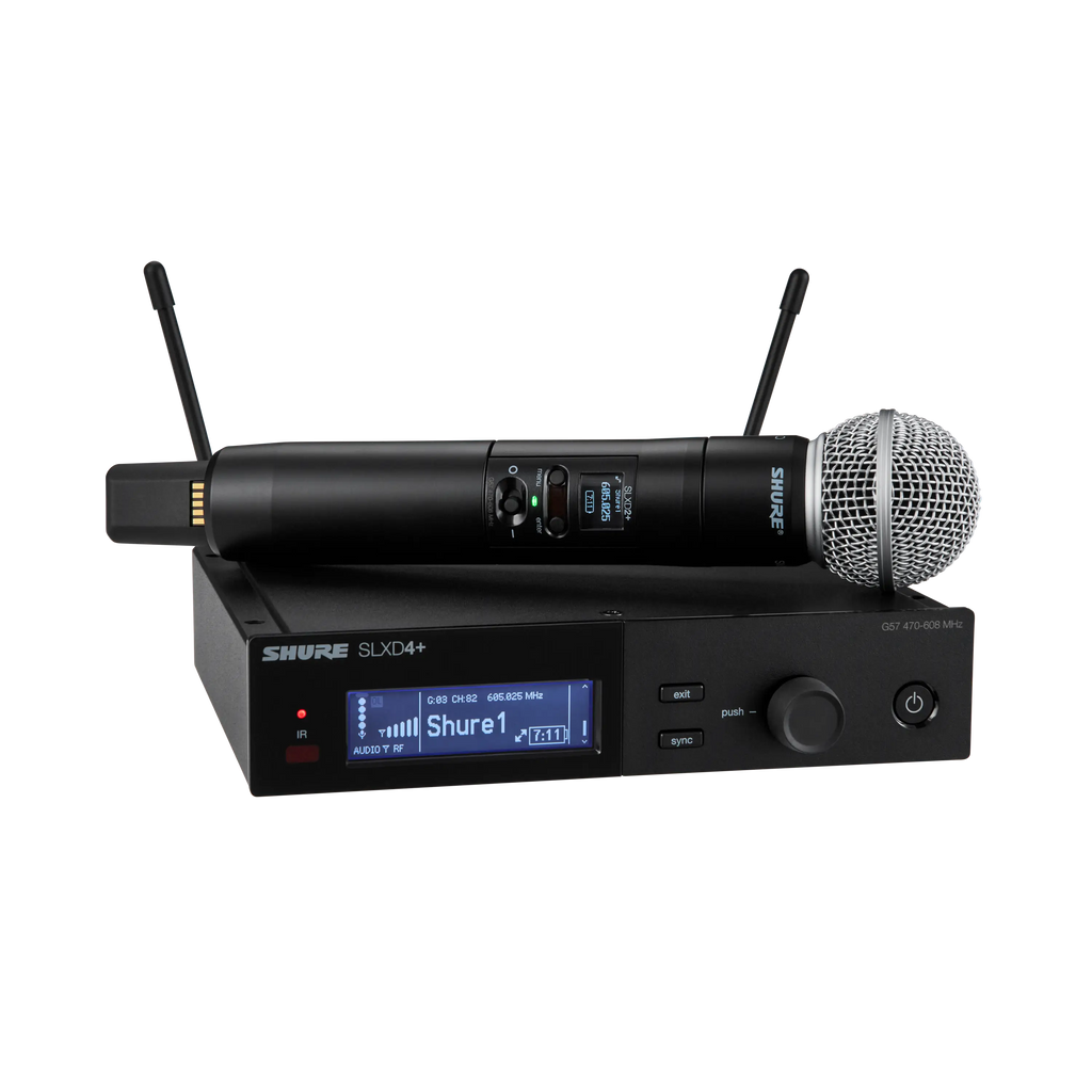Shure SLXD24+/SM58 draadloze handheld microfoon