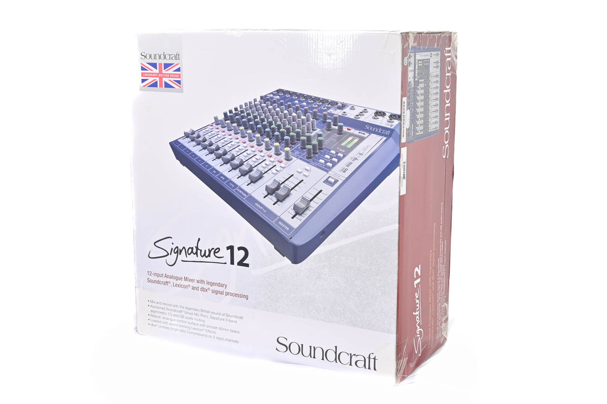 Soundcraft Signature 12 mengpaneel Occasion