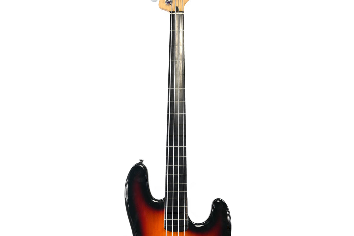 Squier Jazz Bass Fretless - Vintage Modified Sunburst