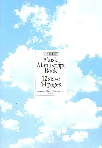 Muziekpapier - Notenblock A4  -