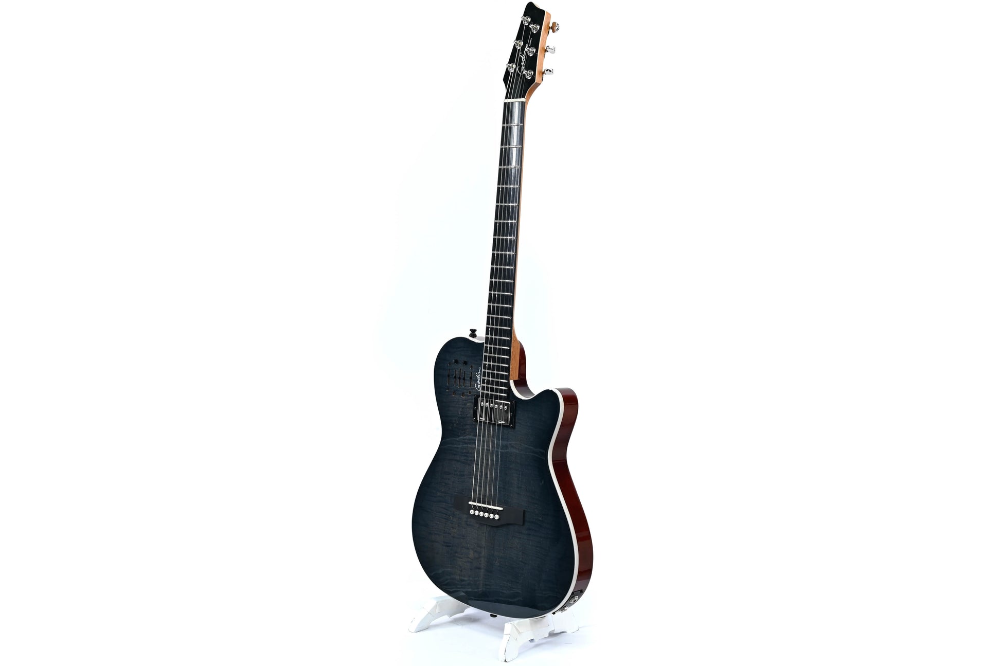 Godin A6 Ultra Denim Blue Flame with Bag