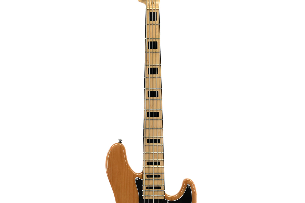 J &amp; D Jazzbass 5-String Basgitaar Natural
