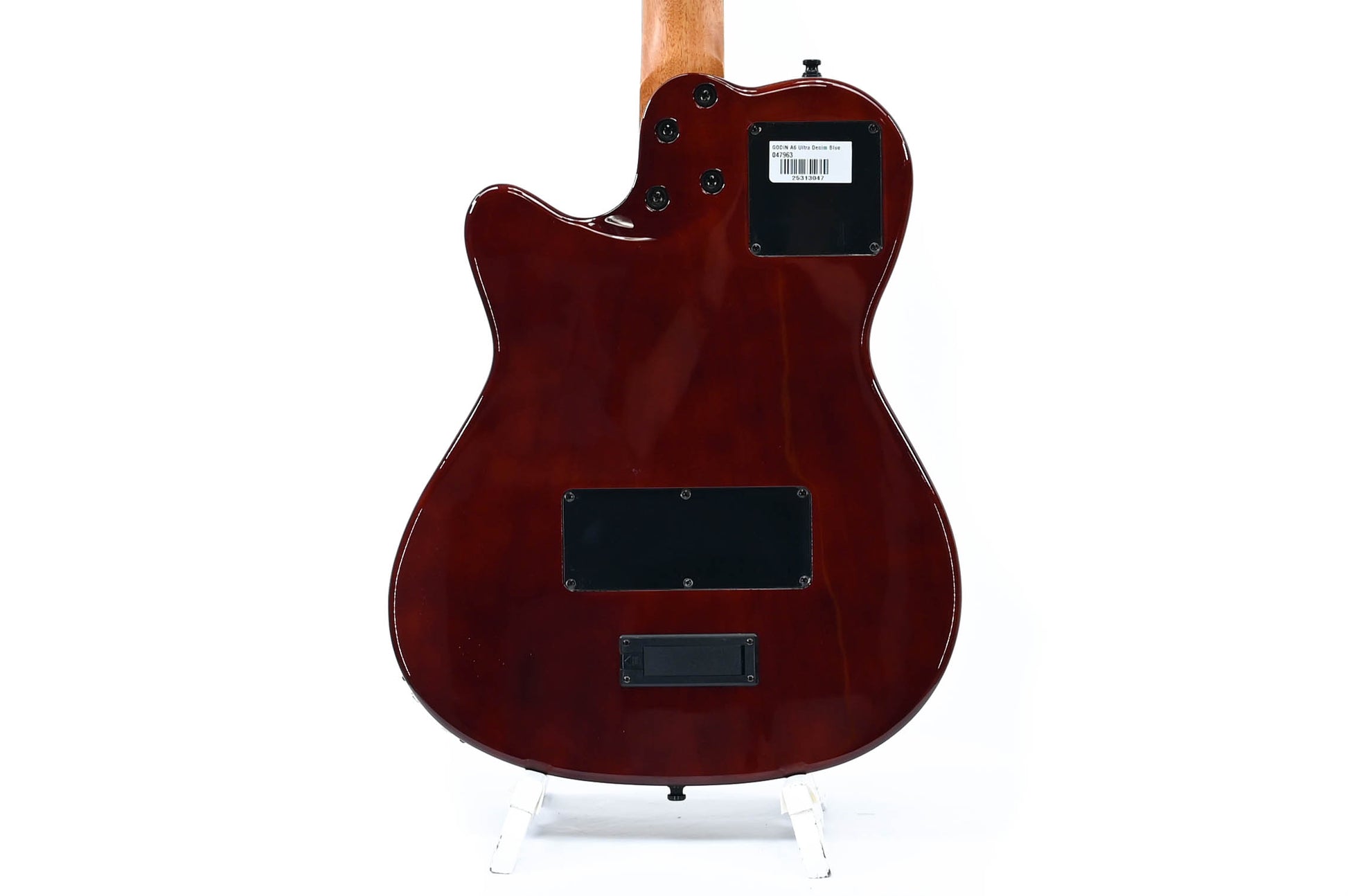 Godin A6 Ultra Denim Blue Flame with Bag