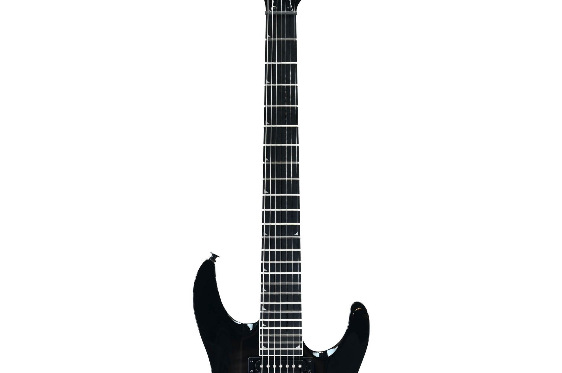 Jackson JS Series Dinky Arch Top JS22Q-7 DKA HT AM Transparent Black Burst