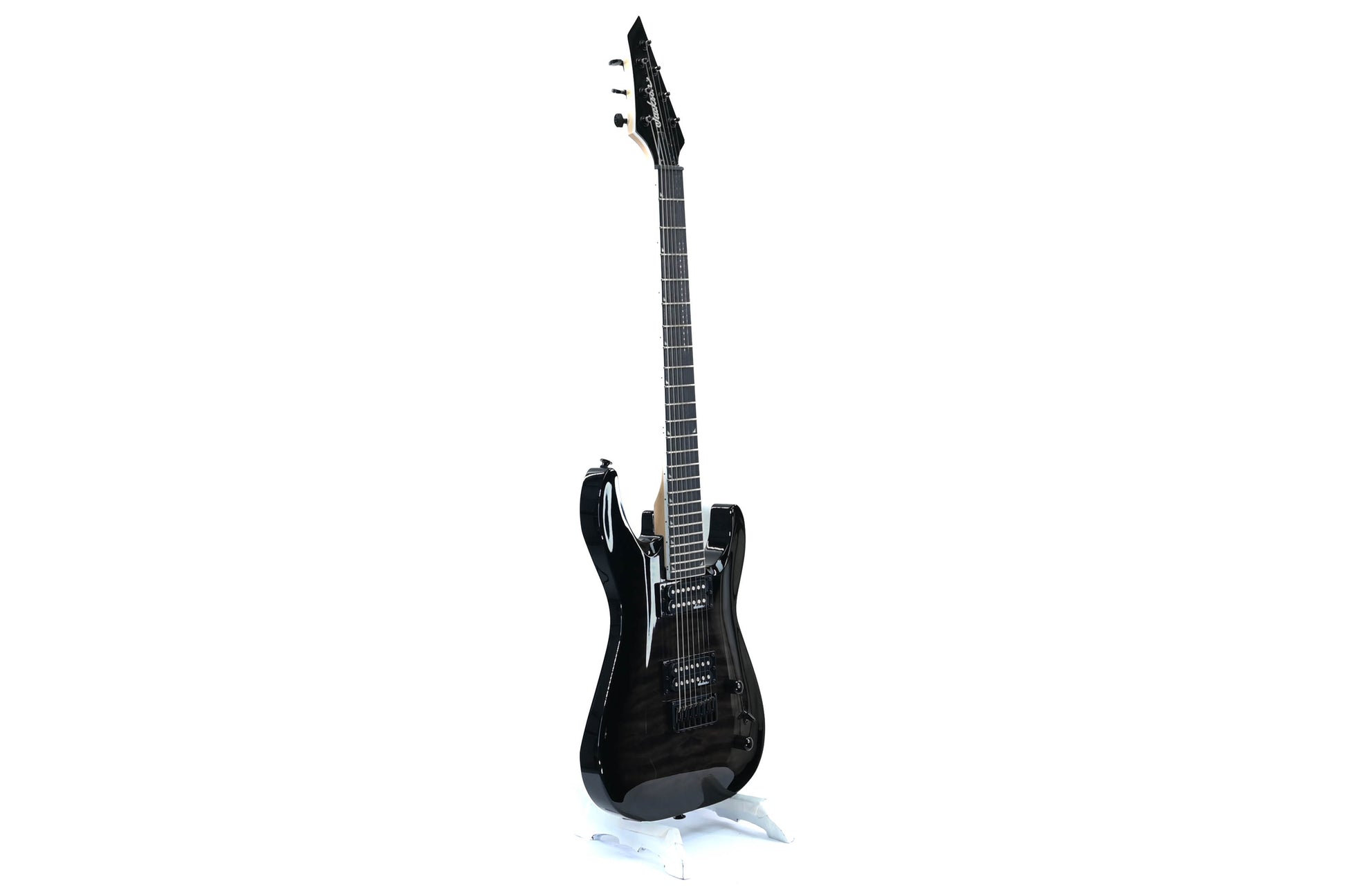 Jackson JS Series Dinky Arch Top JS22Q-7 DKA HT AM Transparent Black Burst