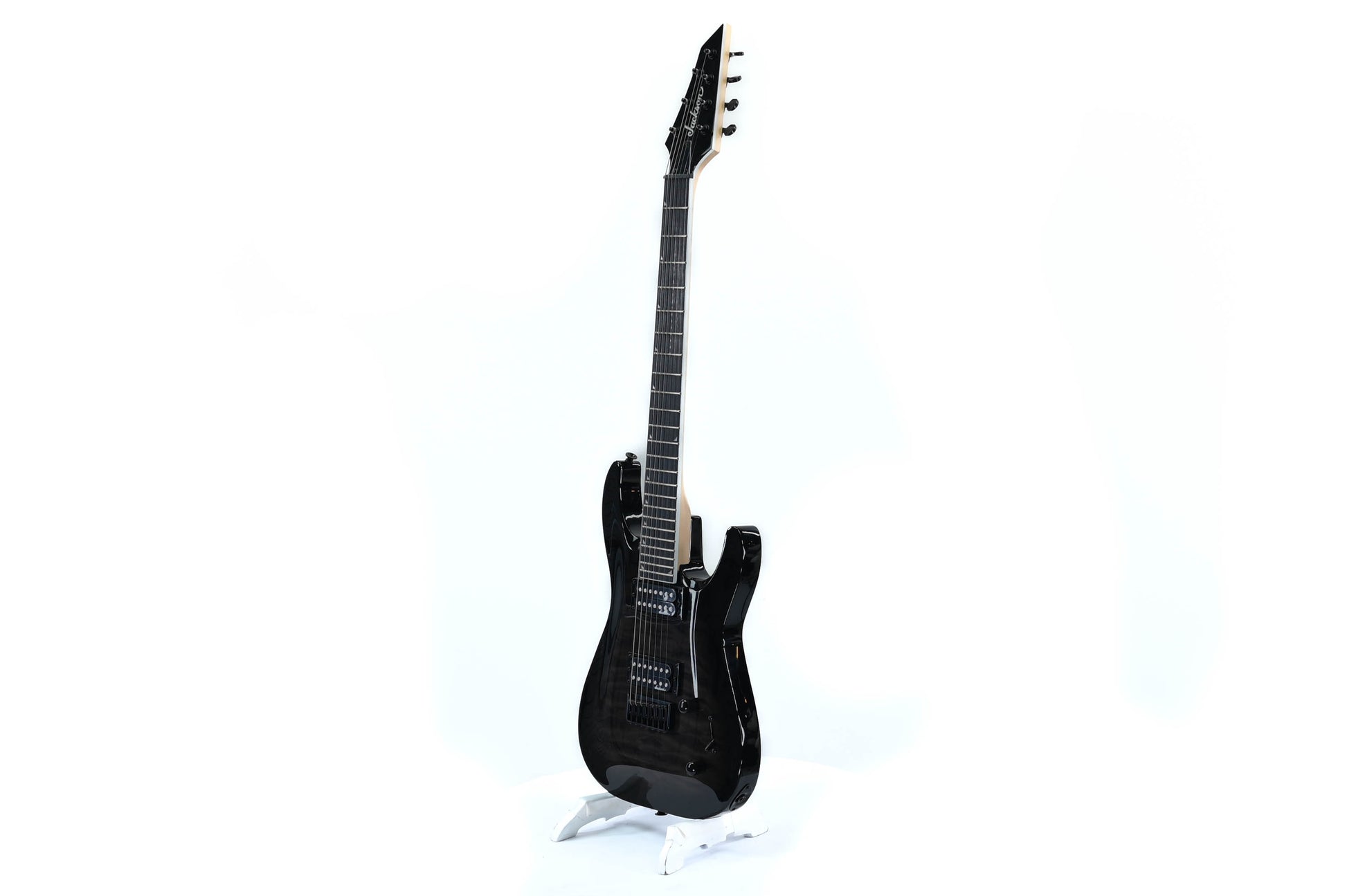 Jackson JS Series Dinky Arch Top JS22Q-7 DKA HT AM Transparent Black Burst