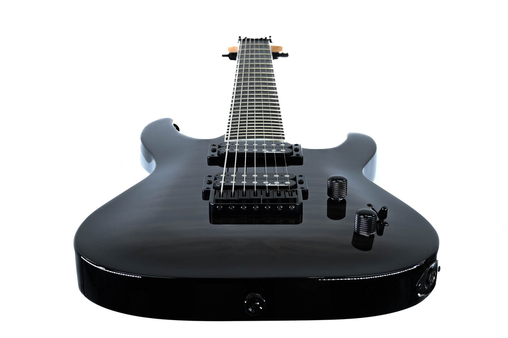 Jackson JS Series Dinky Arch Top JS22Q-7 DKA HT AM Transparent Black Burst