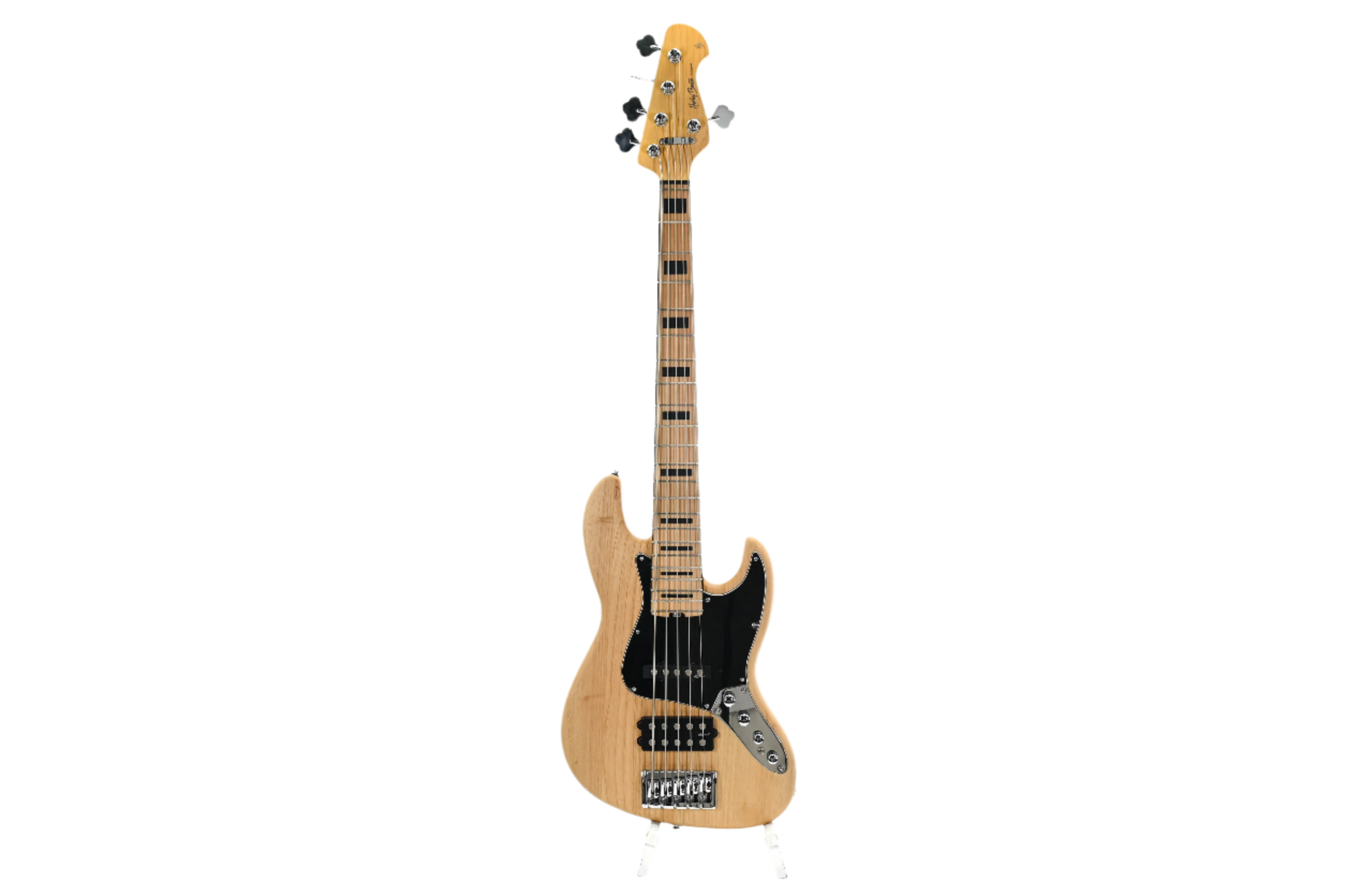Harley Benton Enhanced MJ-5MN basgitaar Natural