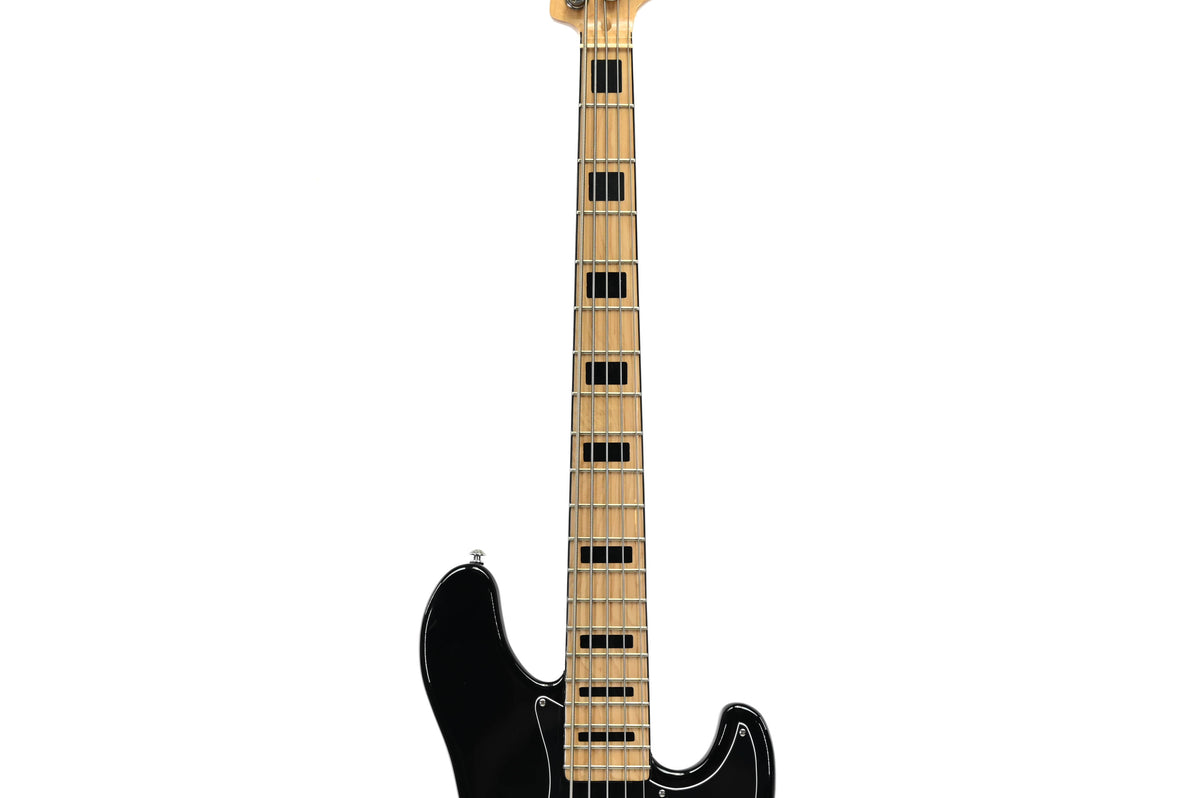 J &amp; D JB Vintage 1975 5-String Black basgitaar
