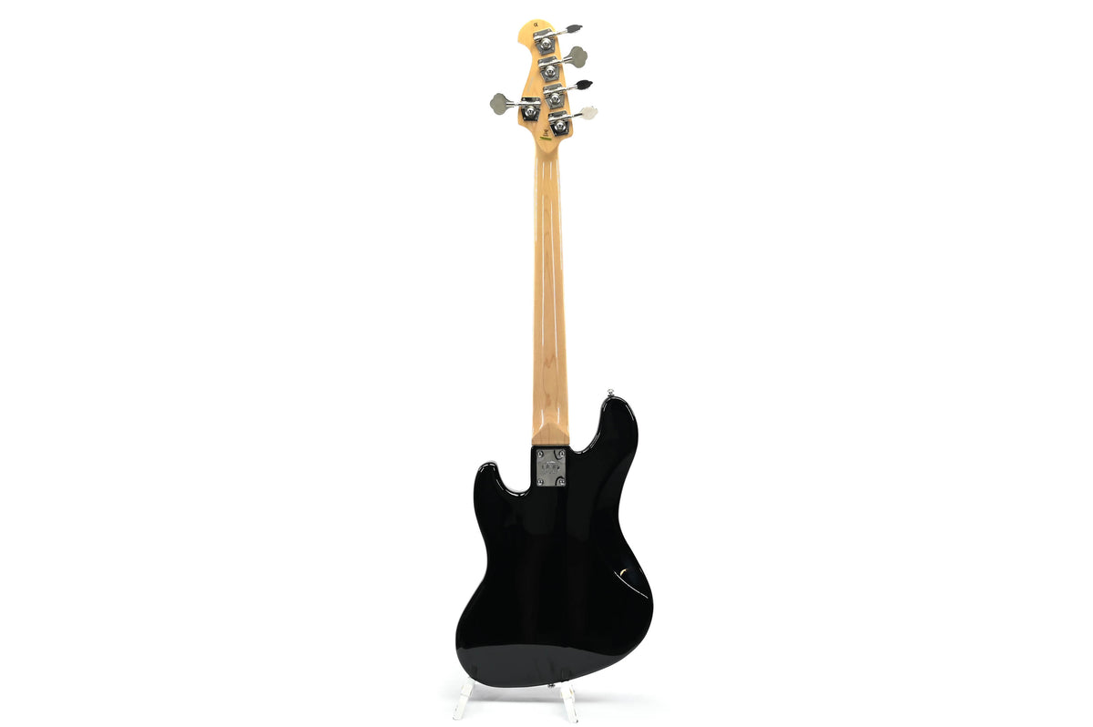 J &amp; D JB Vintage 1975 5-String Black basgitaar