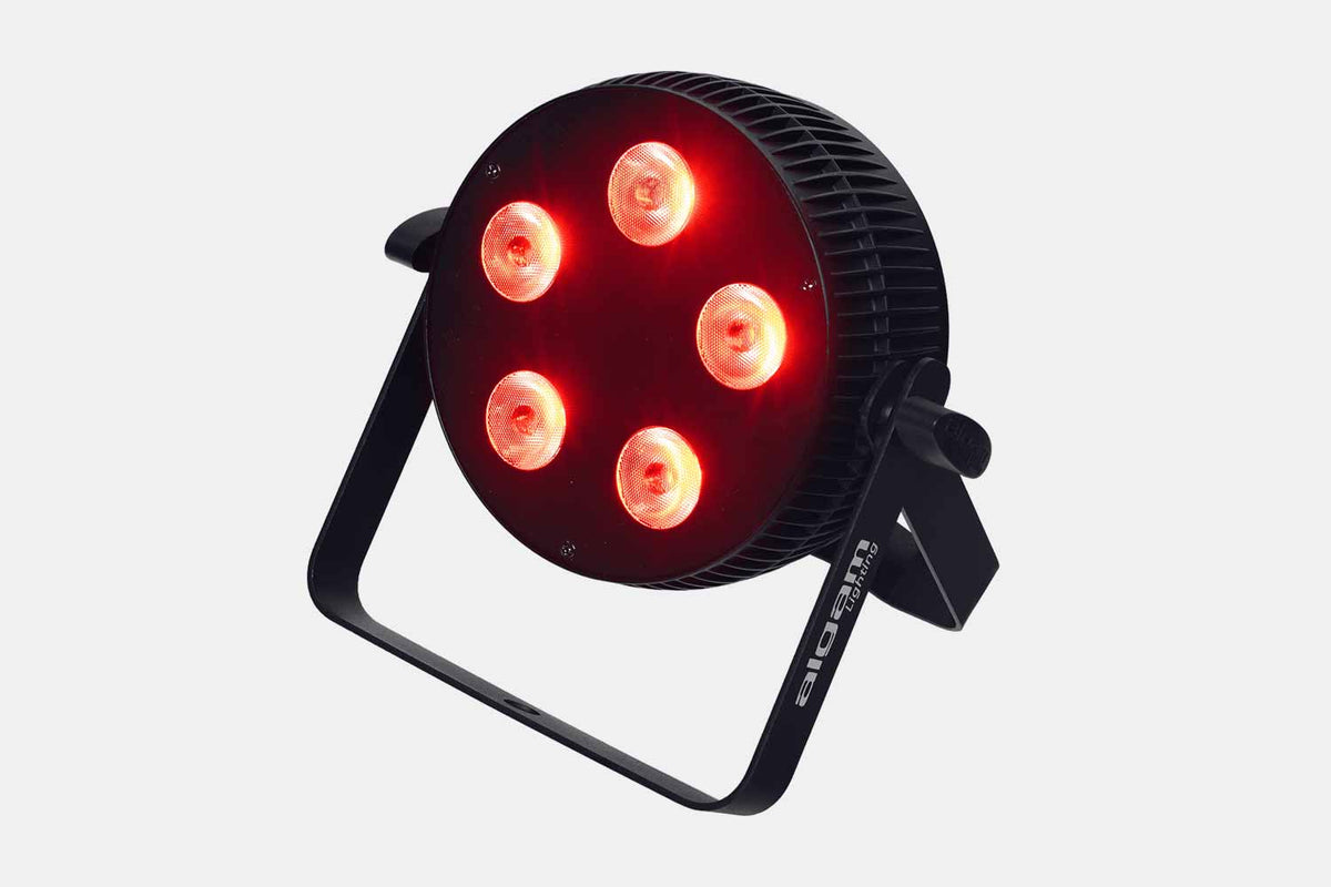 Algam Lighting SLIMPAR-510-QUAD - LED Projectoren 5x 10w