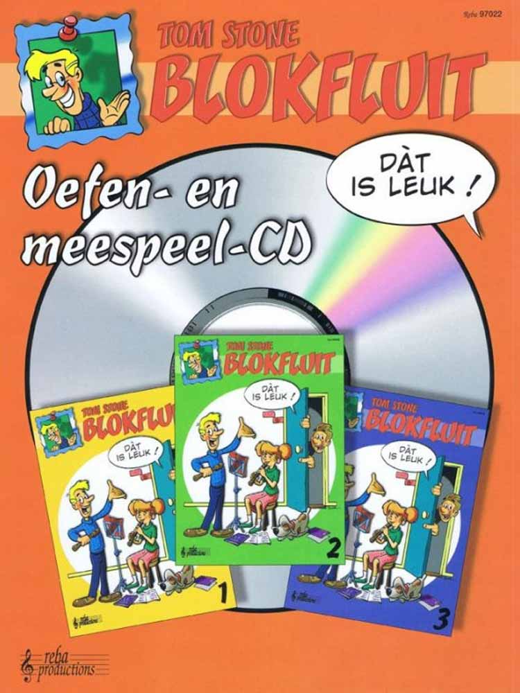 Blokfluit - Dat is Leuk Oefen- &amp; Meespeel-CD - Deel 1 - 3 (5506639757476)