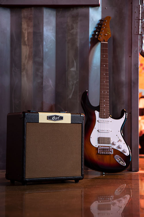 Stagg SES-30 Black Elektrische gitaarset