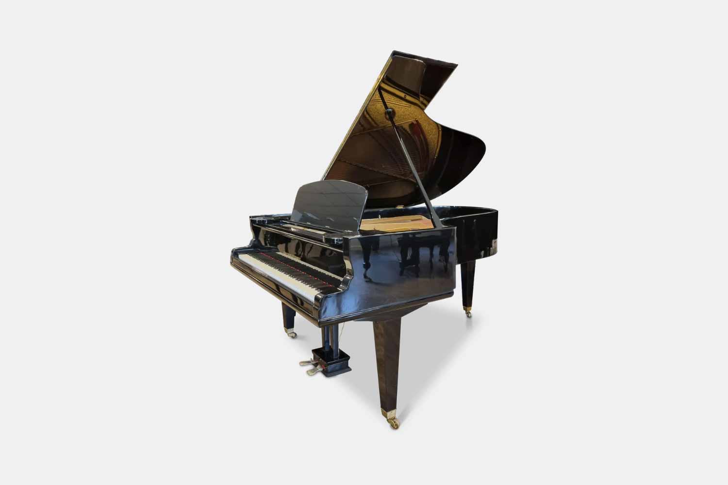 Grotrian Steinweg 200 Zwart Hoogglans  Vleugel