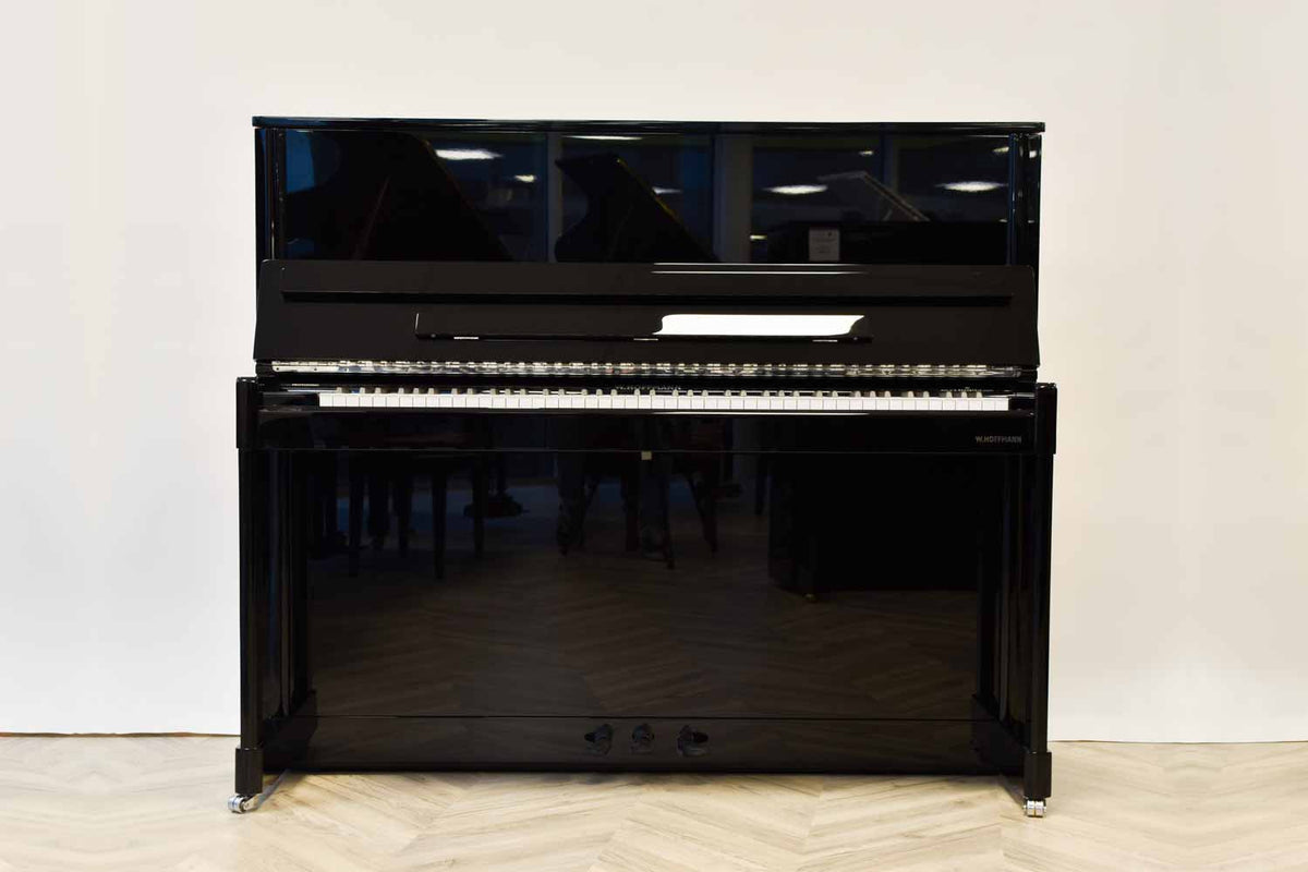 W. Hoffmann Professional P-126 Piano Zwart Hoogglans
