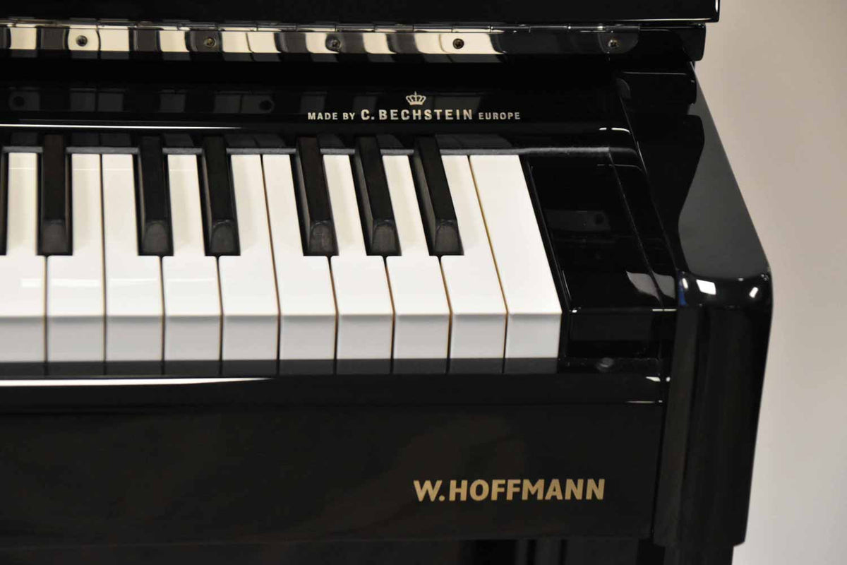 W. Hoffmann Professional P-126 Piano Zwart Hoogglans