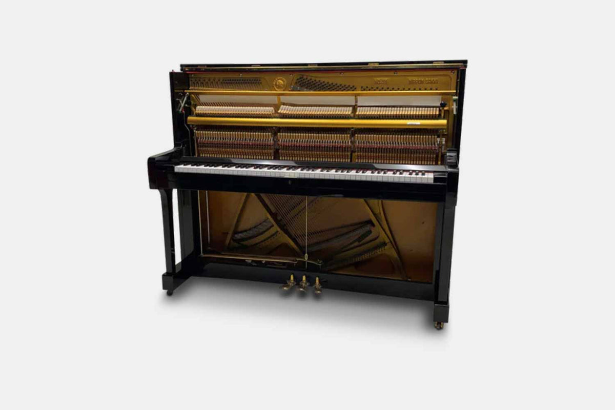 Yamaha U1E Zwart Hoogglans Piano