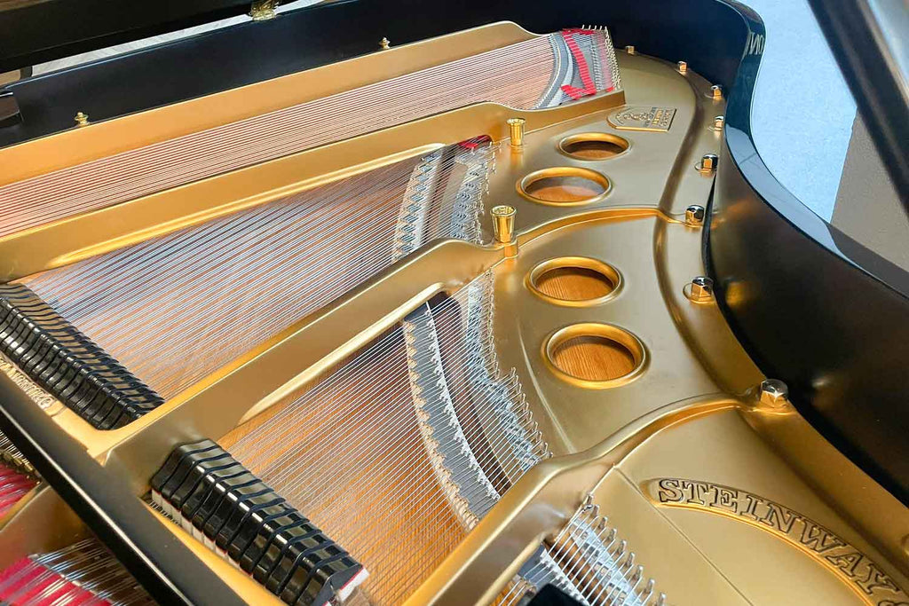 Steinway & Sons O-180 Zwart Hoogglans Vleugel